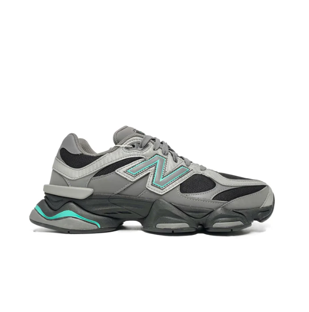 New Balance 9060 BLACK GREY TEAL