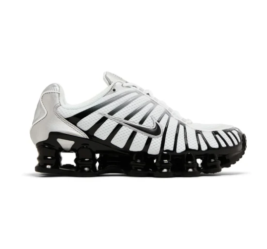 Nike Shox TL Metallic Silver Black
