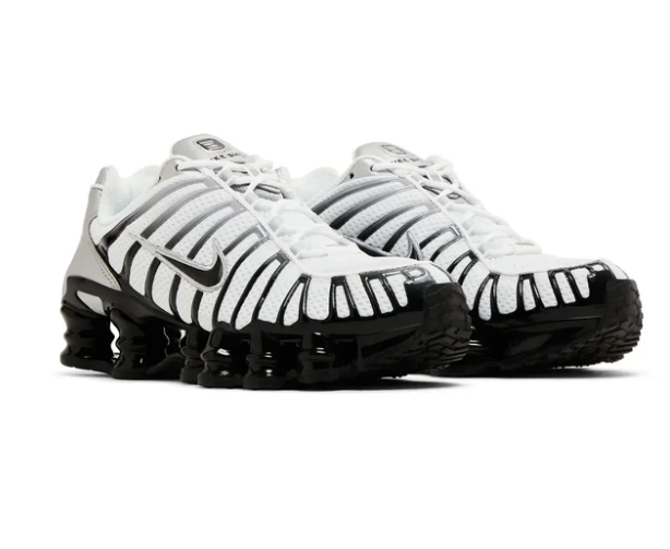 Nike Shox TL Metallic Silver Black