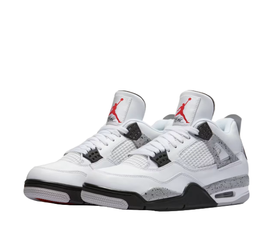 Nike Air Jordan Retro 4 White Cement